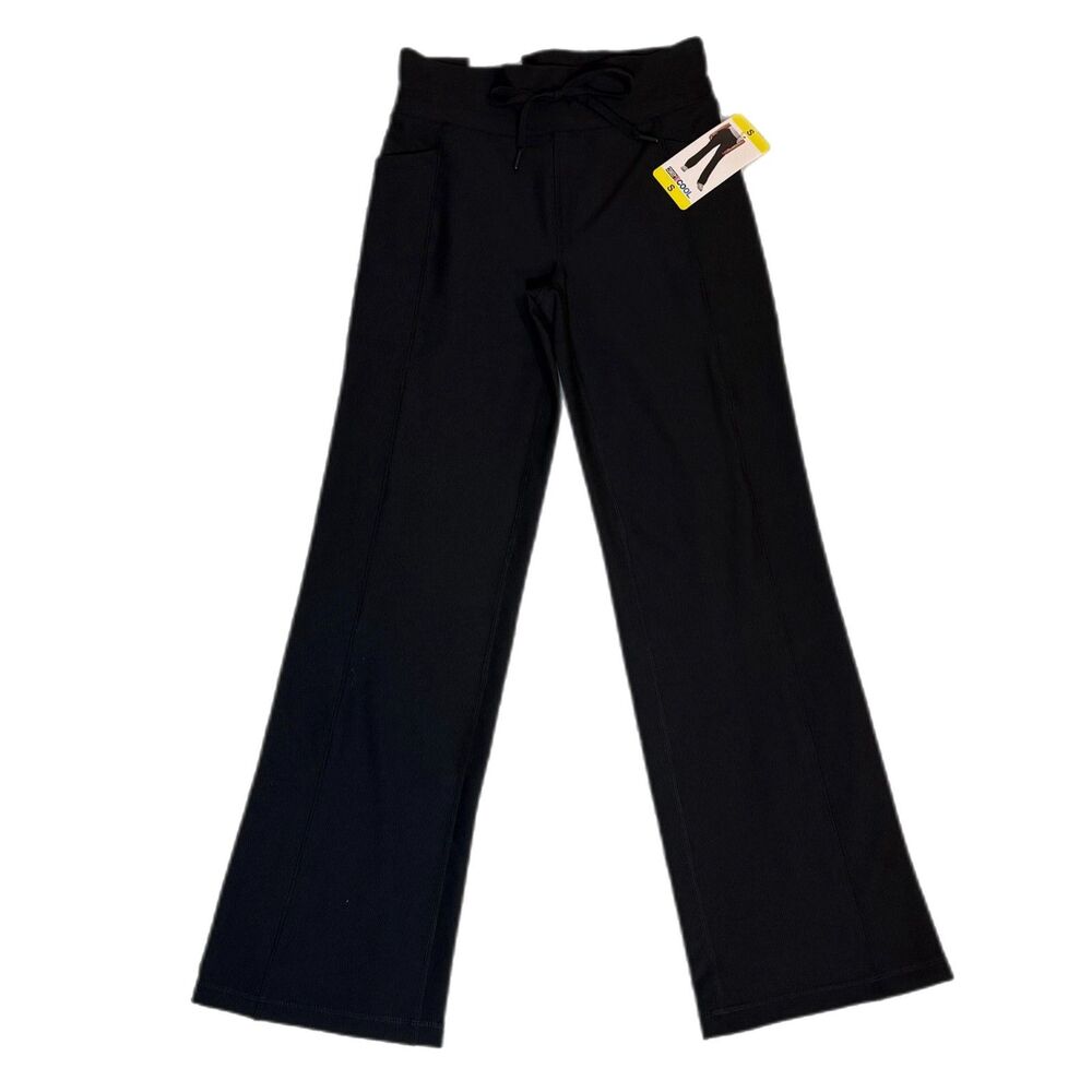 32 Degrees Cool Active Flare Pants Black Small NWT